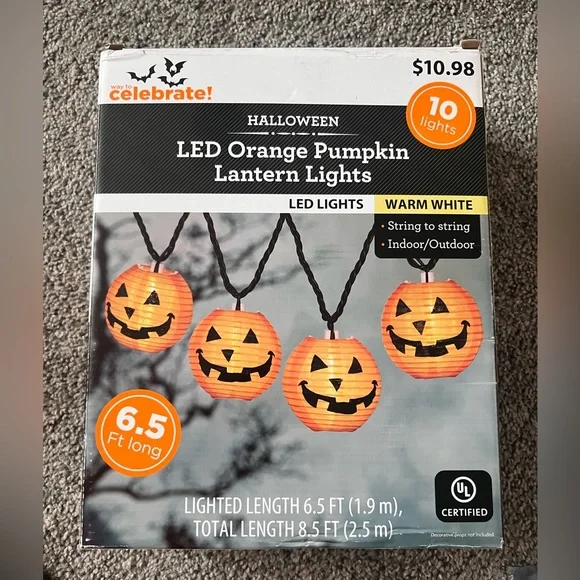 Colorful Halloween Wall Decor, Halloween lights, Halloween decor, Home decor - Picture 4 of 12